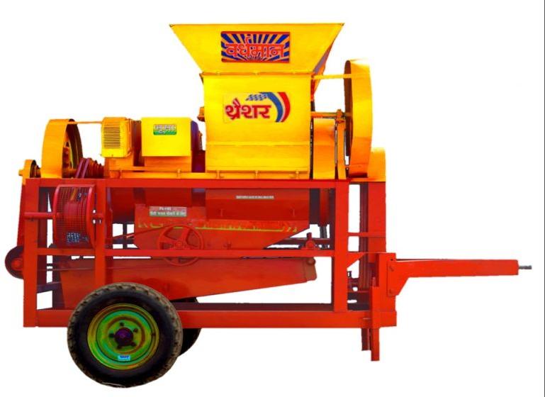 Hydraulic Vardhman Wheat Thresher, Threshing Capacity : 3000-4000kg/hr