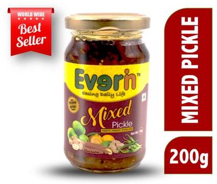 Everin Mixed Pickle, Packaging Type : Jar