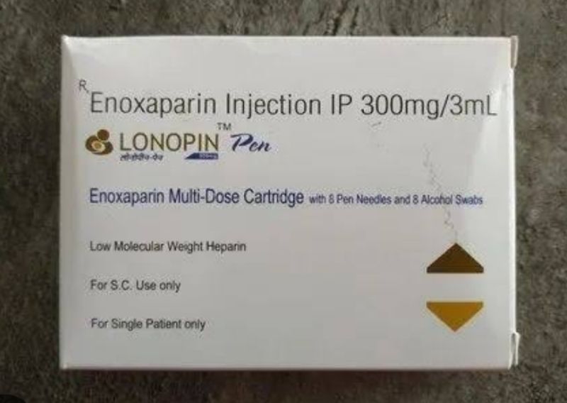 Lonopin 300mg injection, Shelf Life : 2 Yrs