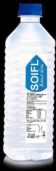 1 Ltr Packaged Drinking Water Bottle, Certification : FSSAI Certified, ISO 9001:2008 Certified