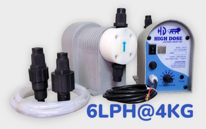 Brown High Pressure Electronic Dosing Pumps, Automatic Grade : Manual, Semi Automatic