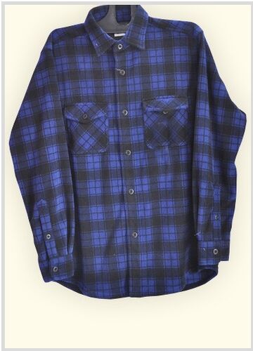 Fleece Shirt, Color : Blue