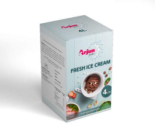Arjun Dairy Alphonsa Mango Ice Cream, for Flavoured, Packaging Type : Box