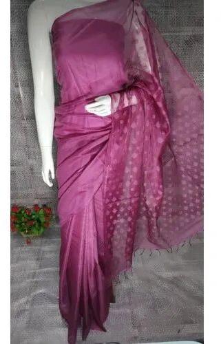 Organza silk saree, Saree Length : 6.5 m