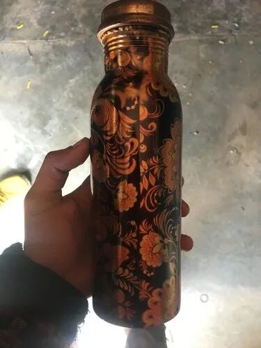 Digital Printed coating copper bottle