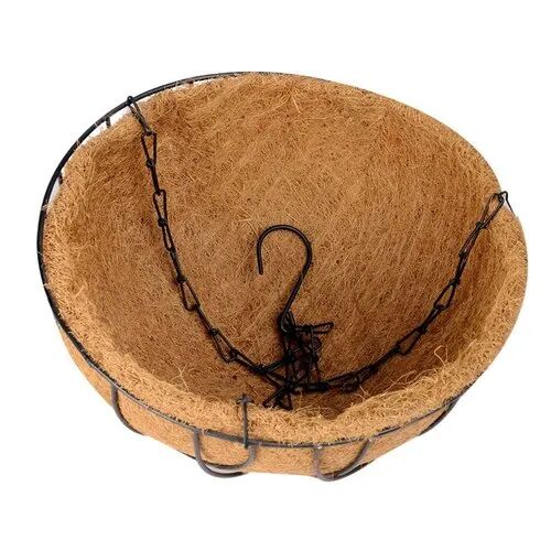 Coir Hanging Round Basket