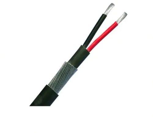 Black XLPE A2XFY2C6.0 Aluminium Unarmoured Cable, for Industrial, Voltage : 1100 V