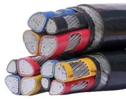 Black XLPE A2XFY35C185 Aluminium Unarmoured Cable, for Industrial, Voltage : 1100 V