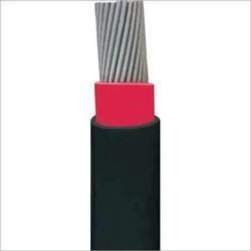 Black XLPE A2XY1C25 Aluminium Unarmoured Cable, for Industrial, Voltage : 1100 V