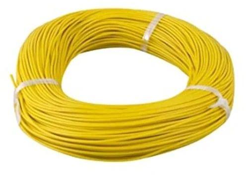 Yellow Copper PVC Y1C0.75 FRSL Wire, Conductor Type : Stranded