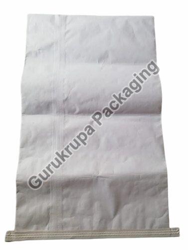 White HDPE Laminated Paper Bag