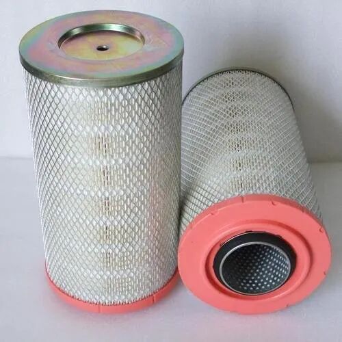 Mild Steel Air Compressor Filter, Shape : Cylindrical