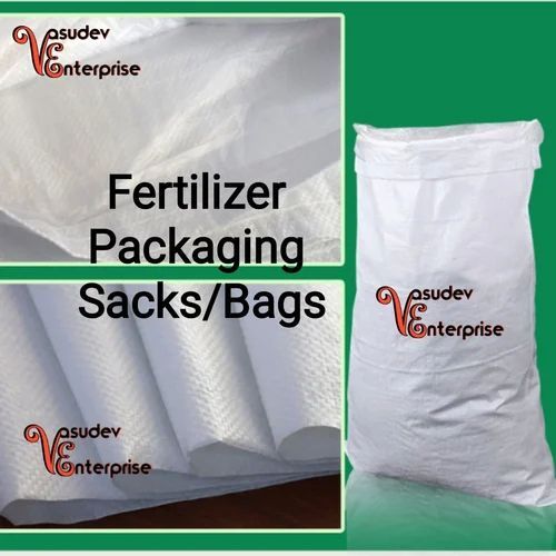 Milky White PP Woven Fertilizer Packaging Sack Bag