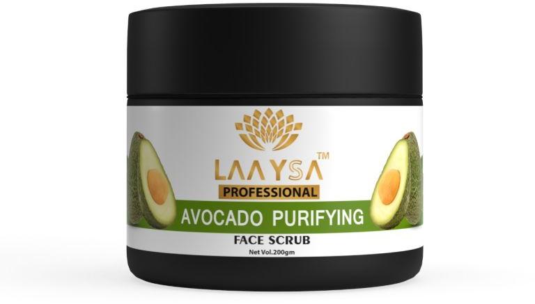 Laaysa Avocado Purifying Face Scrub, Gender : Women