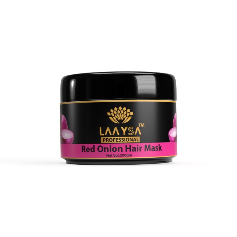 Laaysa Red Onion Hair Mask, Packaging Type : Plastic Container