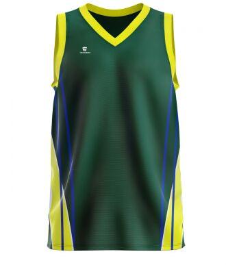 Printed Polyester Unisex Basketball Jersey, Gender : Male