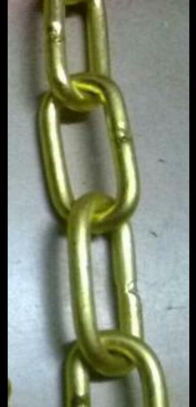 Golden Polished Brass Chain