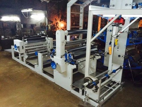 Flexographic Printing Machine With Sheet Cutter