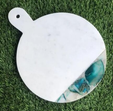 White Marble Chopping Board, Dimension : 12*10 inch