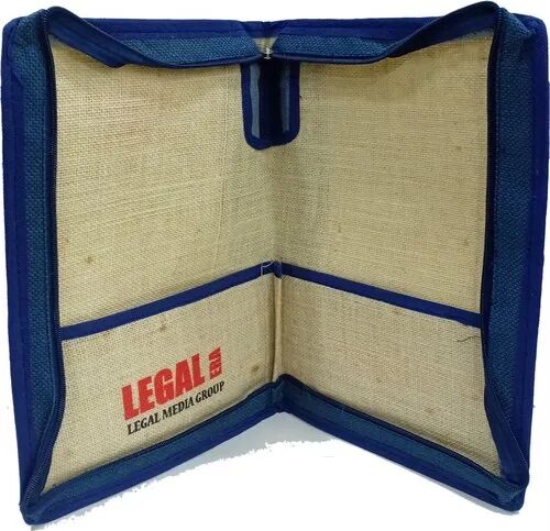 Jute File Folder