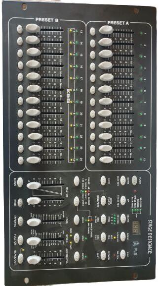 Black 220v 50-100w Pls 12 24 Light Controller, For Dmx, Certification : Ce Certified