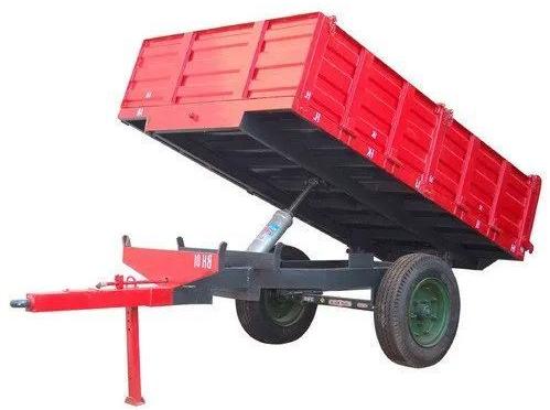 Mild Steel Paint Coated Agriculture Tractor Trolley