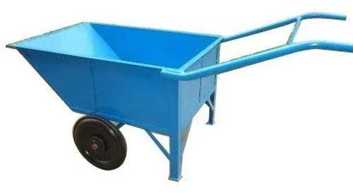 Mild Steel Wheel Barrow Trolley, for Material Handling, Load Capacity : 100-150 Kg