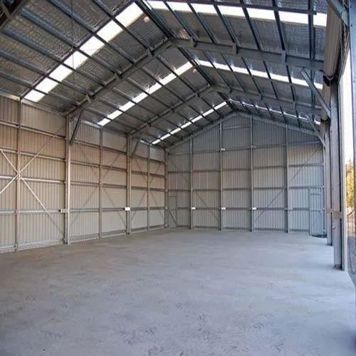 Paint Coated Mild Steel Industrial Shed