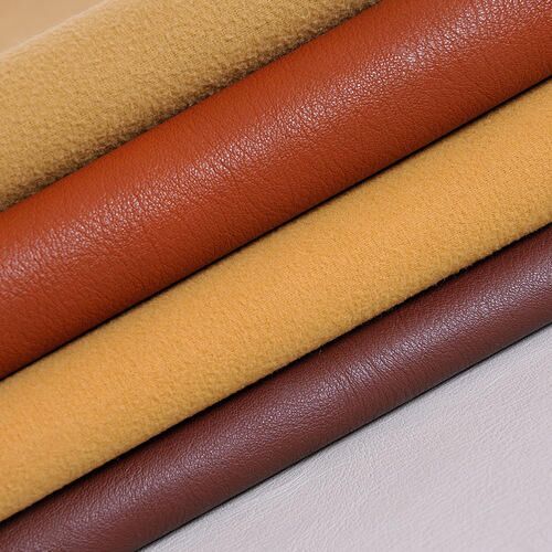 Coloured Rexine Fabric, Pattern : Plain