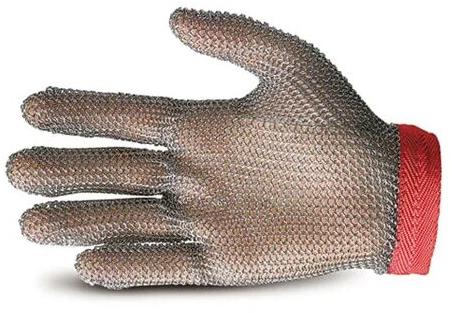 Silver Stainless Steel Mesh Chain Mail Glove, Gender : Unisex