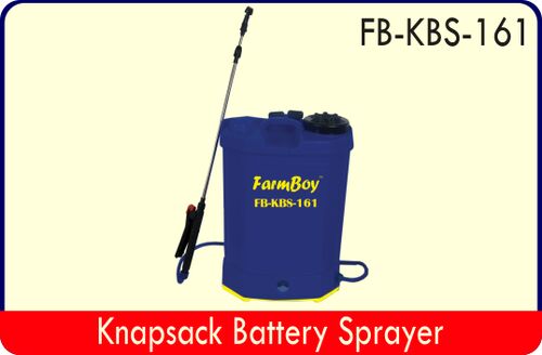 Metal Plastic Knapsack Battery Sprayer, for Agricultural Use, Feature : Best Quality, Durable, User Friendly