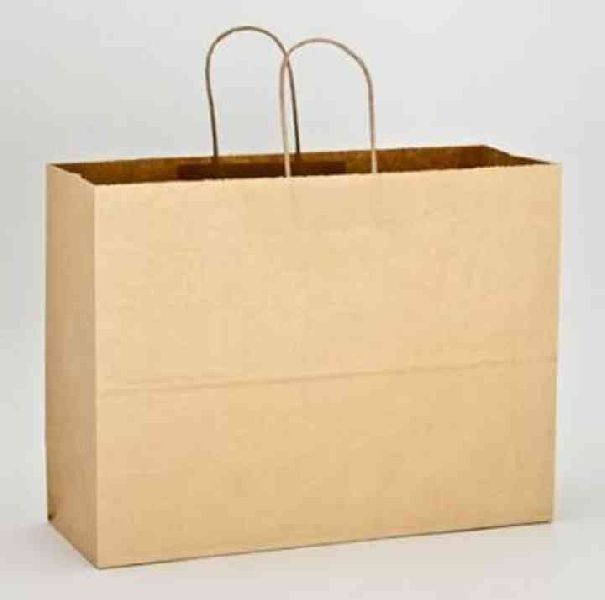 25X32 cm Brown Paper Bag, Zipper Style : Non Zipper