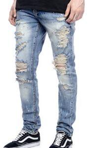 Mens Rugged Jeans, Technics : Woven