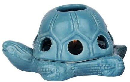 Sky Blue Ceramic Tortoise Diffuser