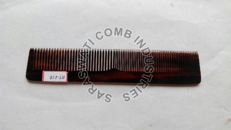 Rectange BT-018 Cellulose Acetate Brown Comb, for Home, Parlour, Personal, Length : 6-8 Inch