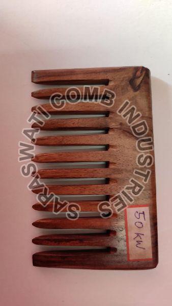 Wooden 20-30Gm KW-050 Beard Shampoo Comb, Color : Brown