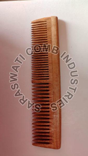 NW-06 (FC) Handmade Neem Singlewood Hair Comb