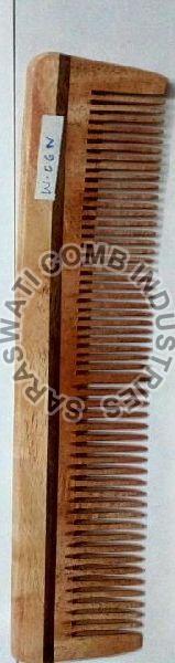 NW06 Handmade Neem Wood Hair Comb