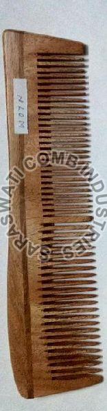 NW07  Handmade Neem Wood Hair Comb