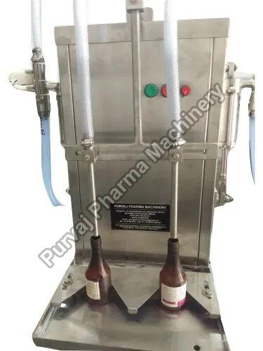 Semi Automatic Volumetric Liquid Filling Machine