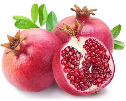 Organic fresh pomegranate, for Making Custards, Making Juice, Making Syrups., Packaging Size : 10-20kg