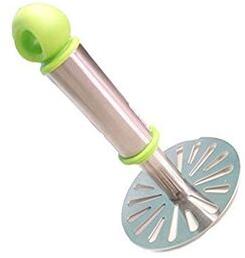 Steel Plastic Handle Potato Masher, for Hotel, Kitchen, Packaging Type : Box