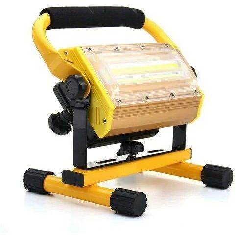 Rechargeable COB LED Flood Light, Color : Black Yellow