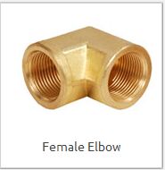 Brass Female Elbow, for Gas Fitting, Oil Fitting, Water Fitting, Feature : Durable, Optimum Quality