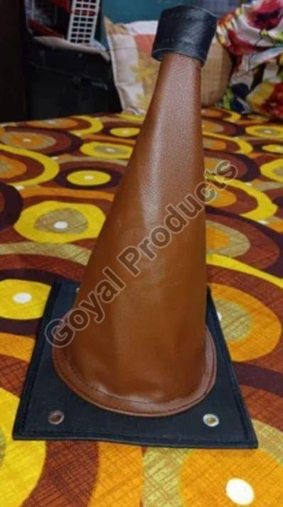 Leyland Truck Leatherette Brown Gear Lever Boot Cover