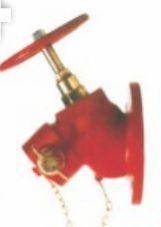 High Pressure Bib Nose Type Landing Valve, for Fire Hydrant Use, Color : Red
