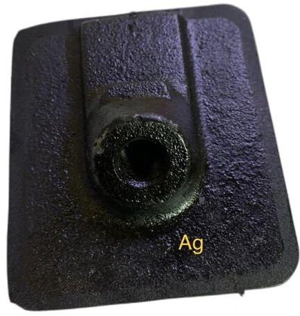 Ag Black Square Mild Steel Engine Mounting, For Truck, Size : 8inch(l)