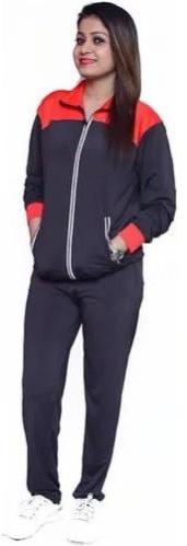 Plain Ladies NS Lycra Tracksuit, Size : All Sizes