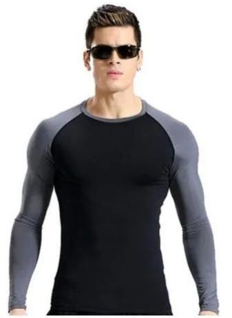 Mens Full Sleeve Gym T-Shirt, Size : All Sizes