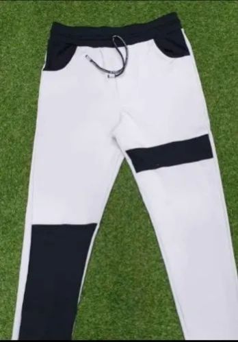 Polyester Mens Sports Track Pant, Pattern : Plain